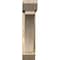 Ekena Millwork Thorton Slat Rough Sawn Bracket w/ Offset Brace, Douglas Fir, 6"W x 22"D x 26"H BKT0604X22X26THR06RDF - alternate 3